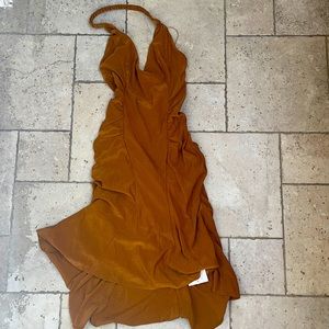Brand new designer dress, Size bought too big